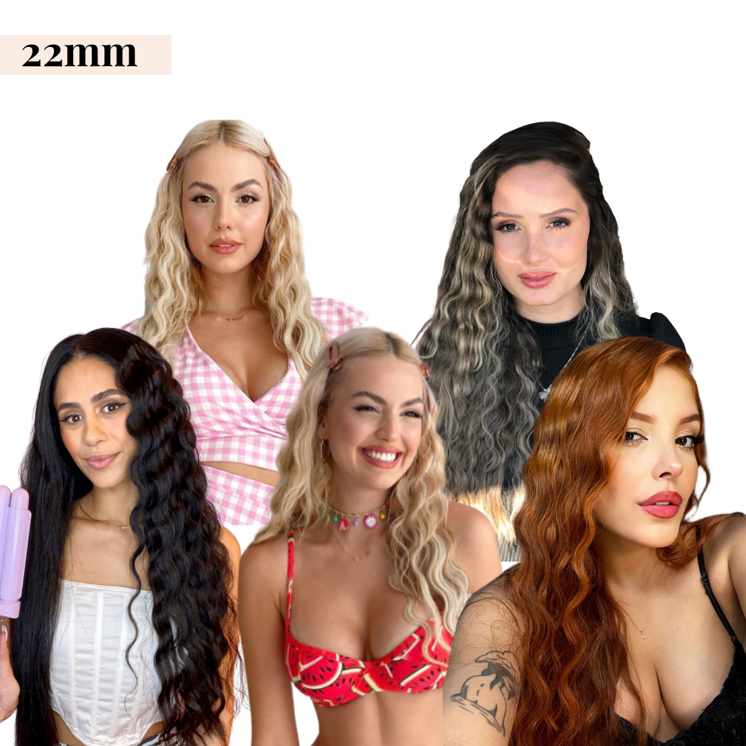 WaveGlam® Mermaid Hair Waver