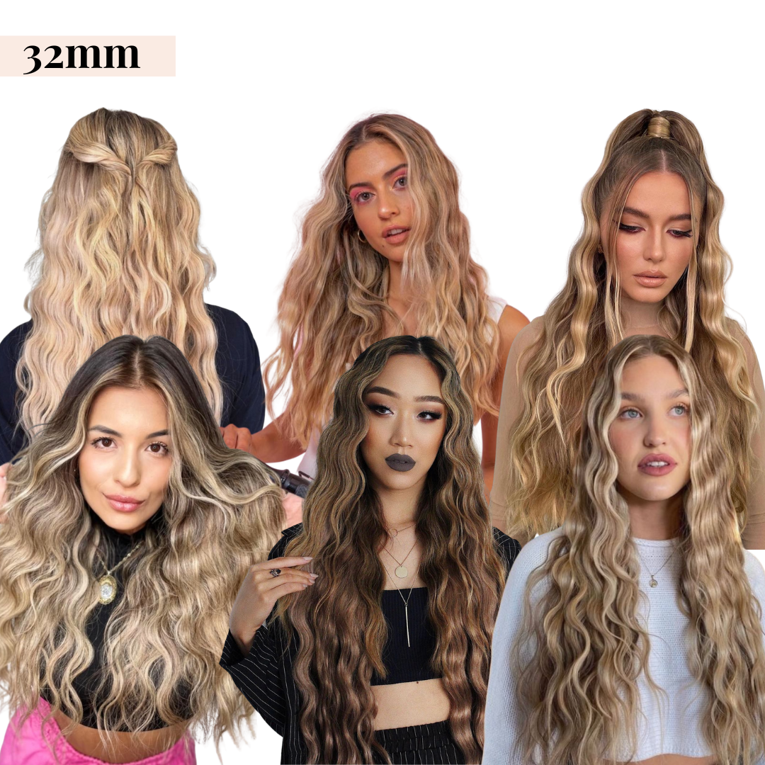 WaveGlam® Mermaid Hair Waver