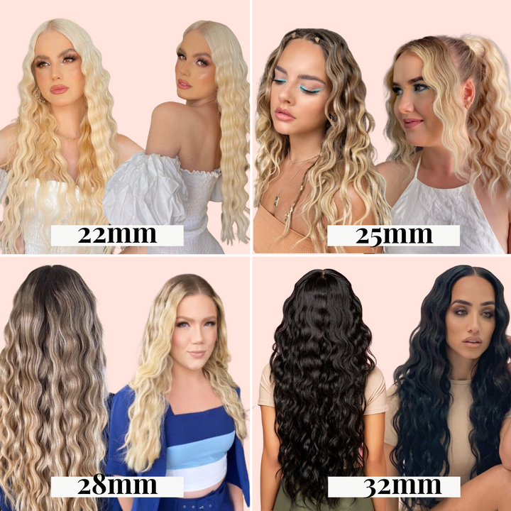 WaveGlam® Mermaid Hair Waver